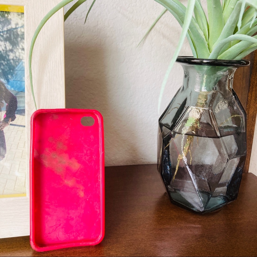 Tory Burch Hot Pink/Cheetah Print iPhone 4s Case! - Picture 2 of 6